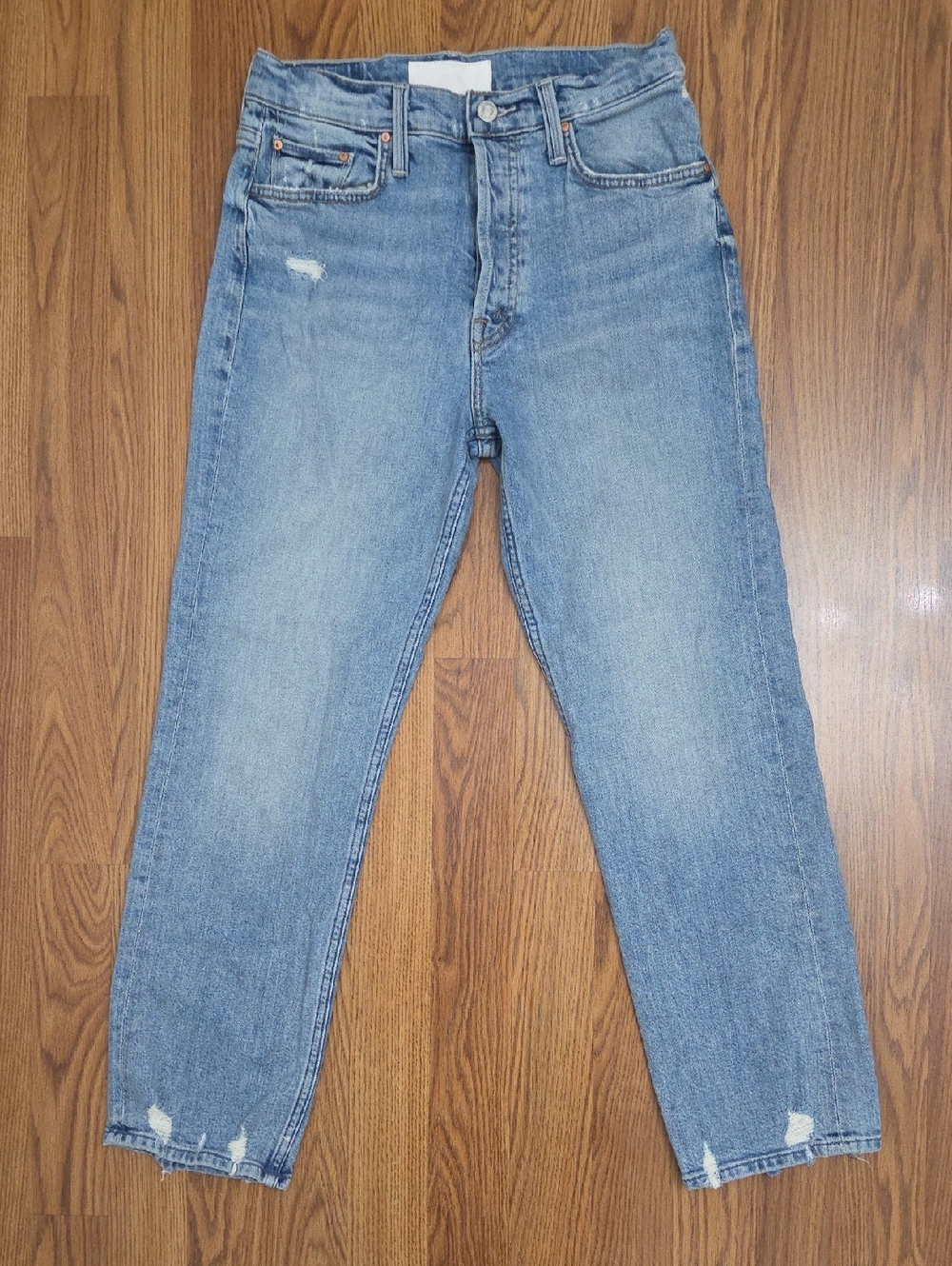 Mother Superior The Tomcat Straight Leg HR Confession Wash Jeans Women's/ 27